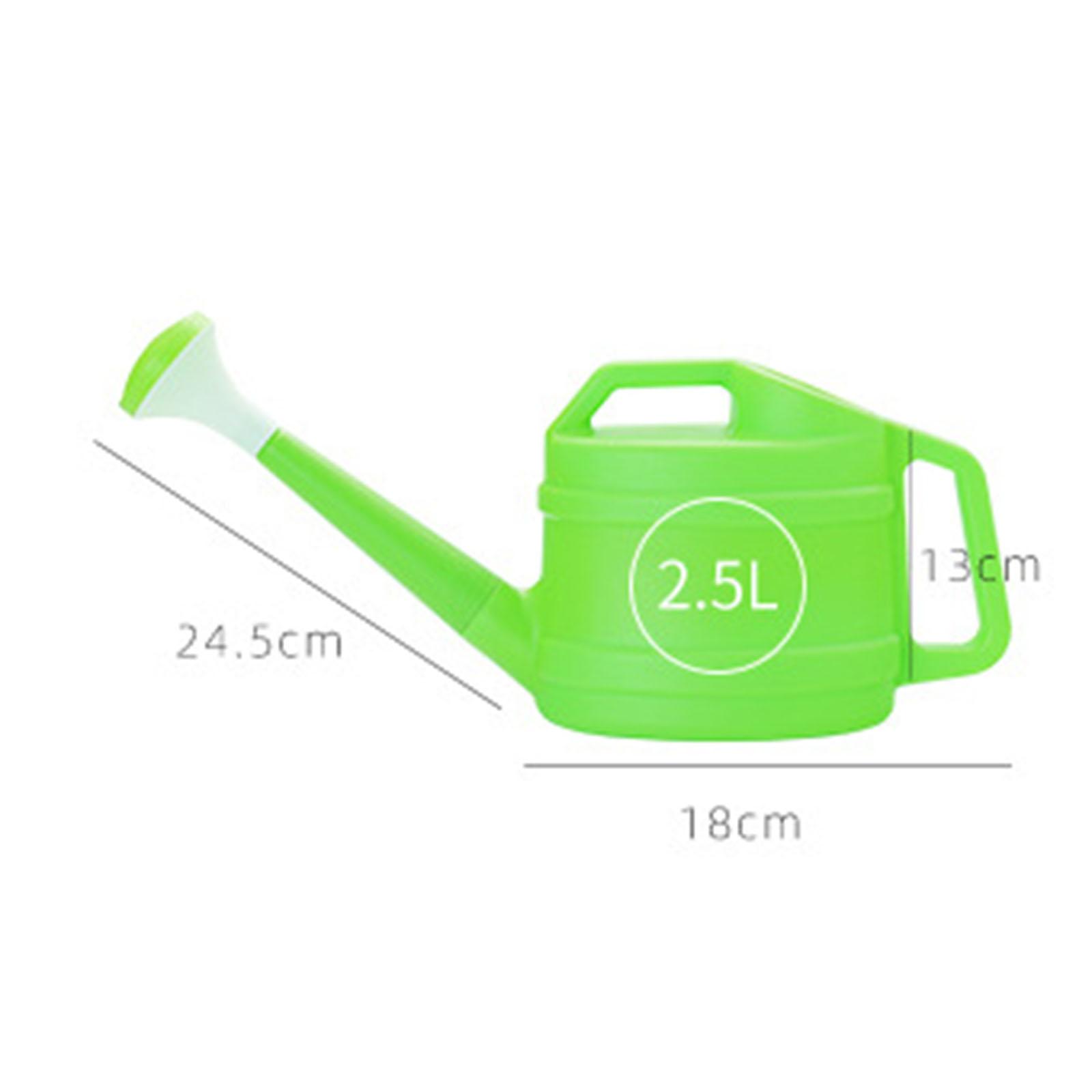 Watering pot 2.5L Green with Detachable Sprinkle Head Small Watering Can for Flower Plants Indoor Outdoor Planter Garden Flower