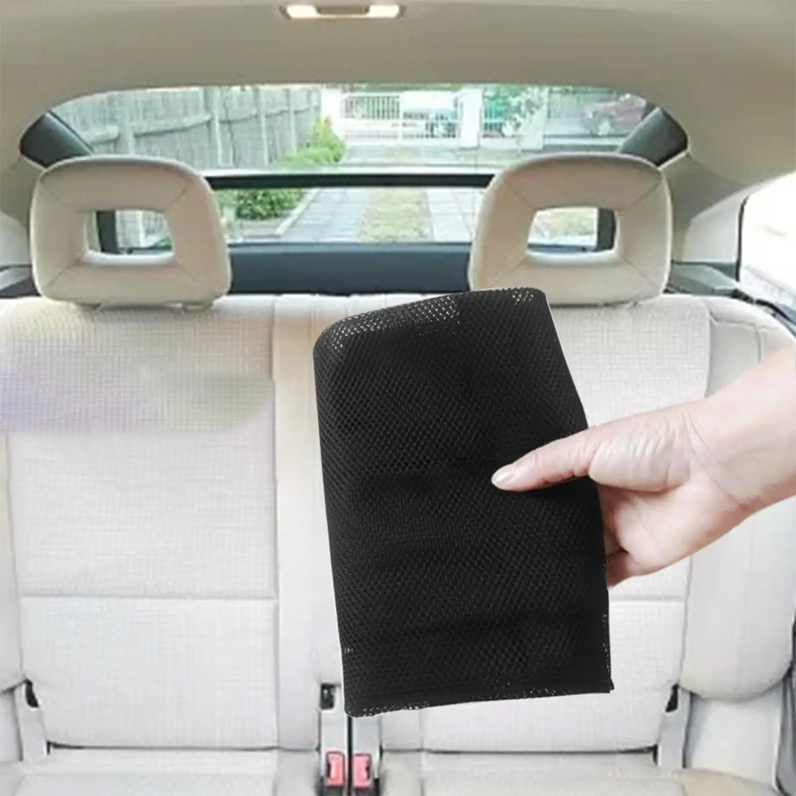 Car Ceiling   Net 90x62cm Pocket Interior Roof Tent Double- for Travel Automotive SUV  Camping Organizer