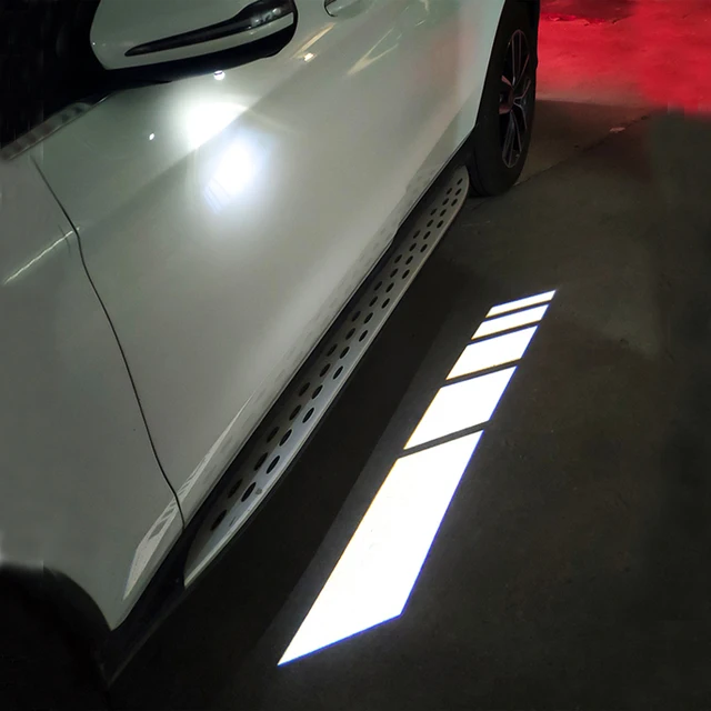 2x LED Car Rearview Mirror Welcome Shadow Light Projector Light For  Mercedes Benz W222 W205 W213 C Class E Class GLC W253 AMG GT - AliExpress