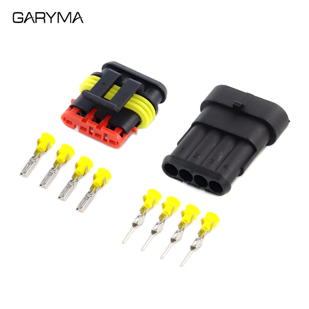 Description Picture 6 of item1 Set 1/2/3/4/5/6 Pins Way AMP Super Seal Waterproof Electrical Wire Automotive Connector 1.5 Male and Female Plug for Car