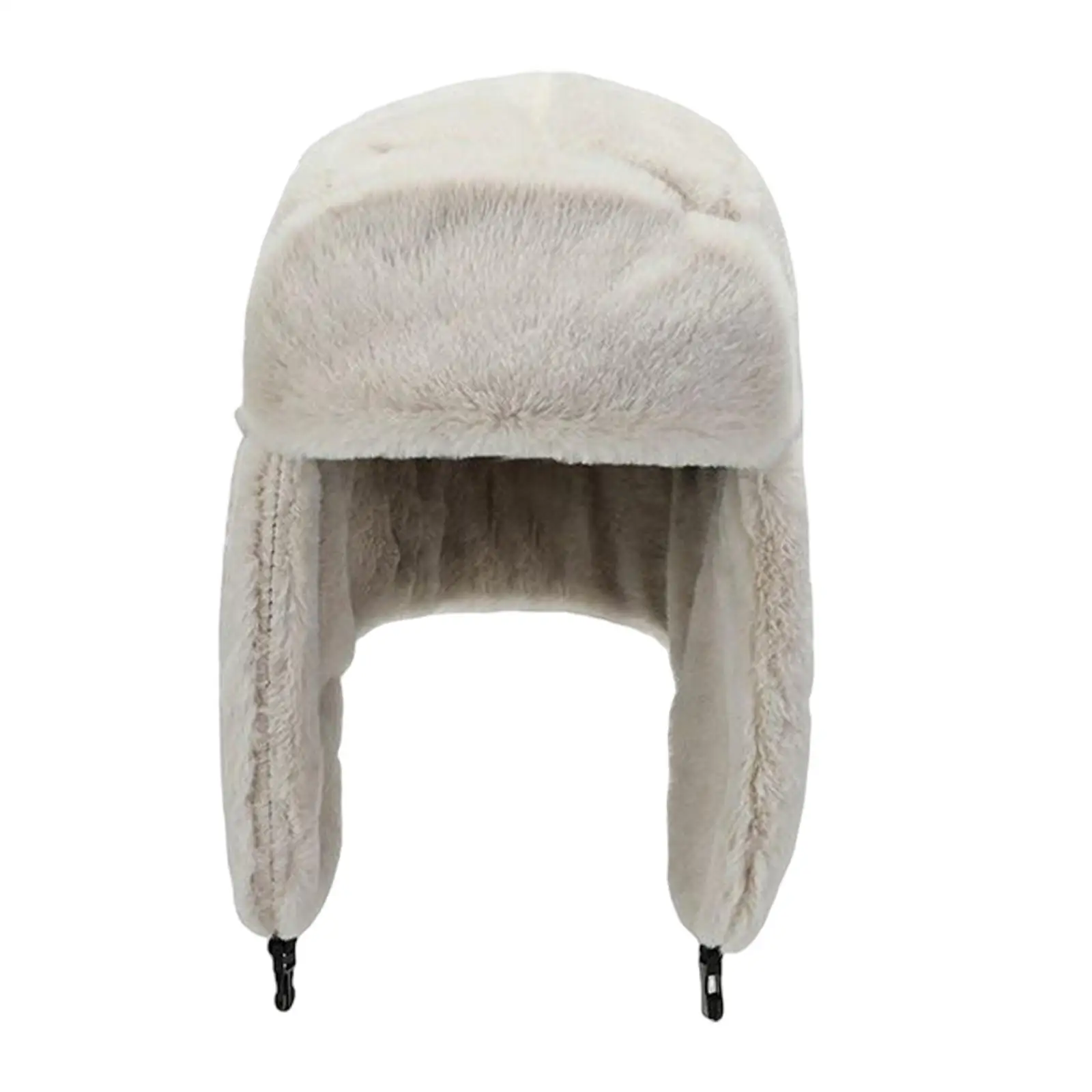 Winter Trapper Hats Bomber Hats with Ear Flaps Cold Weather Thermal Ski Hat Plush Winter Lei Feng Hat for Women Cycling Biking
