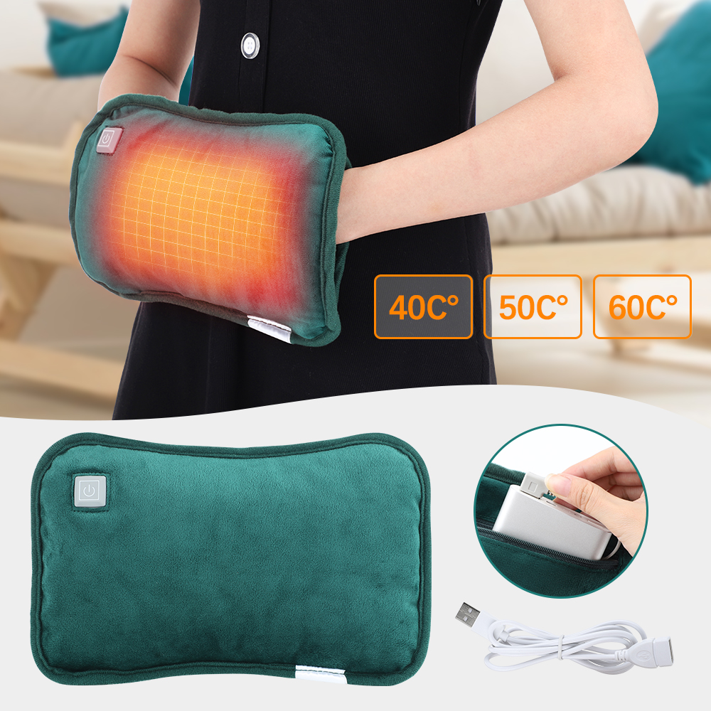 Best of Hand Warmer Electric USB Heater Graphene Heating Flannel Warmer Bag Winter Hand Warmer Feet Warm Belly Portable Foldable Office Reviews & Tips