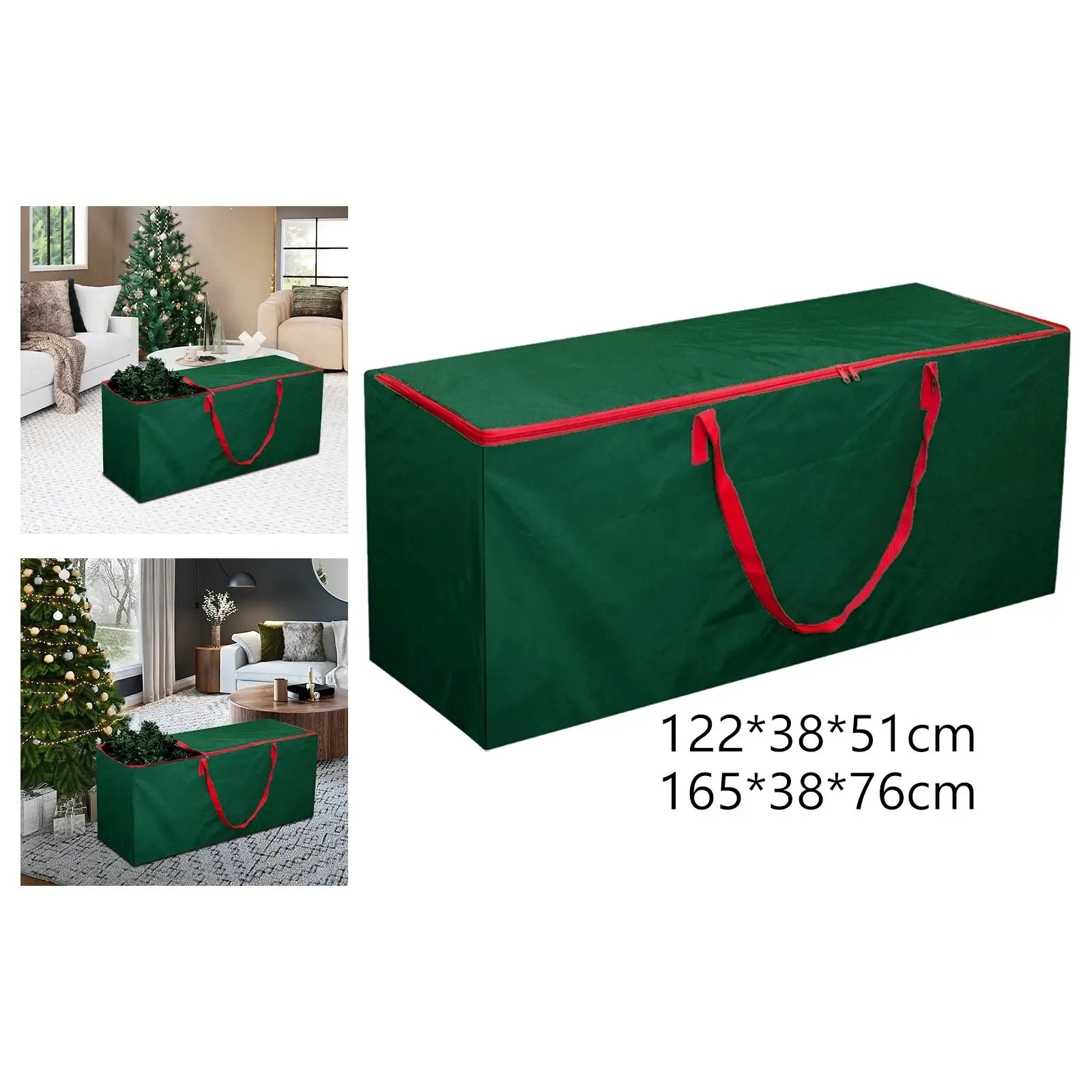 Xmas Tree Storage Bag Portable Holder Xmas Tree Decor Bag for Festivals Party Accessories Home Moving Hanging Pendants Wreath