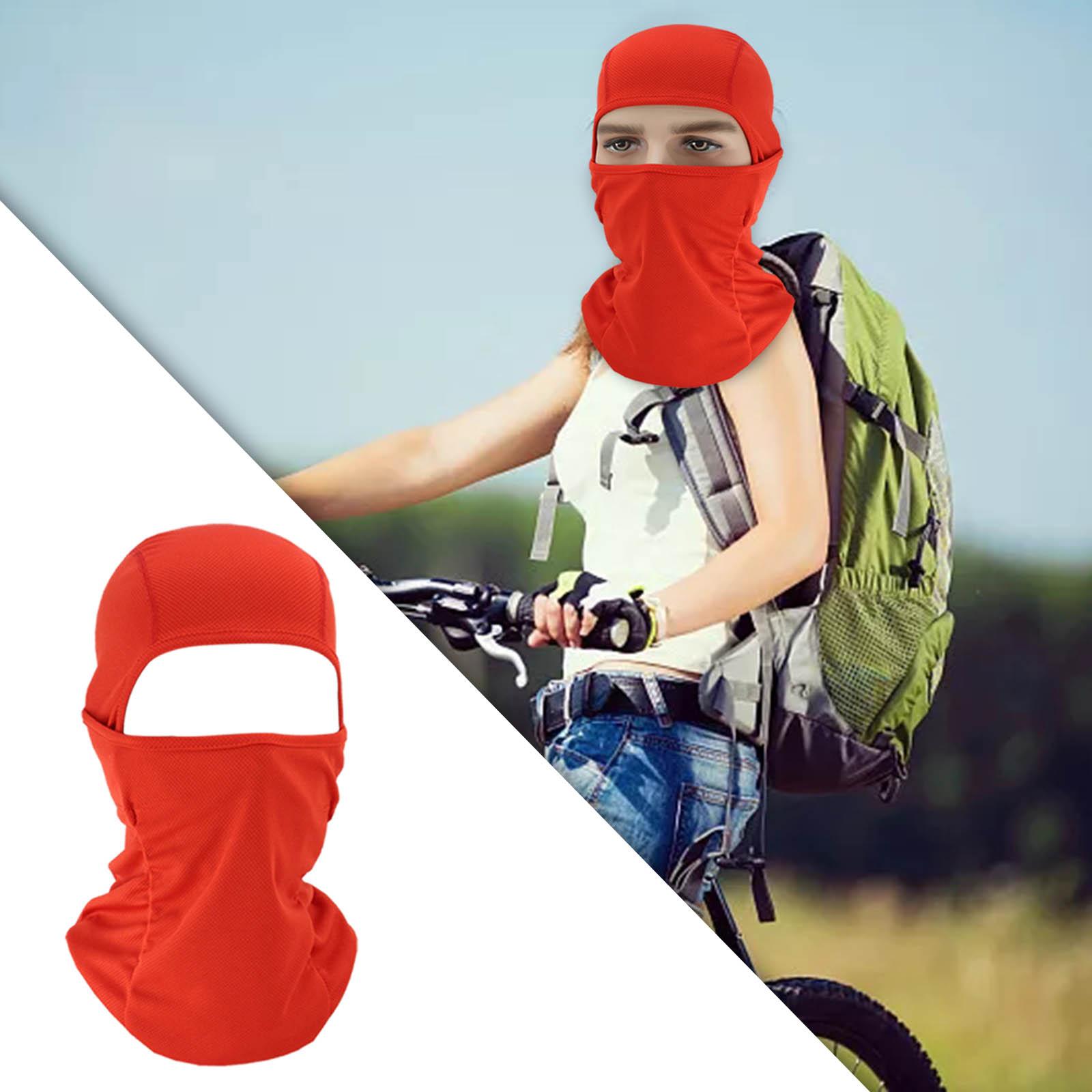 Lightweight Full Face Mask Balaclava Head Cover Windproof for Motorcycle Women UV Sun protection Summer Scarf Outdoor