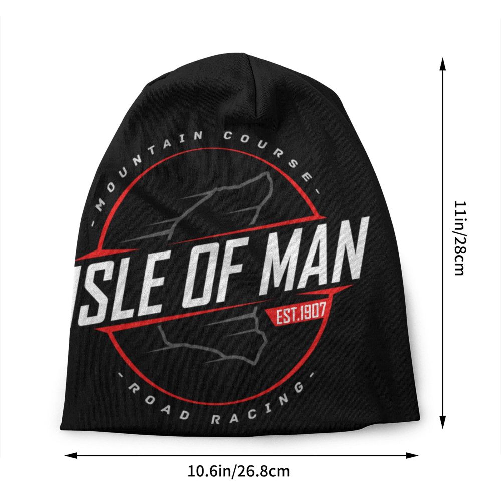 Benutzerdefinierte Isle Of Man TT Skullies Beanies Caps Cool Winter Warm Frauen Männer Stricken Hut Unisex Erwachsene Motorrad Motorhaube Hüte – Detail 7