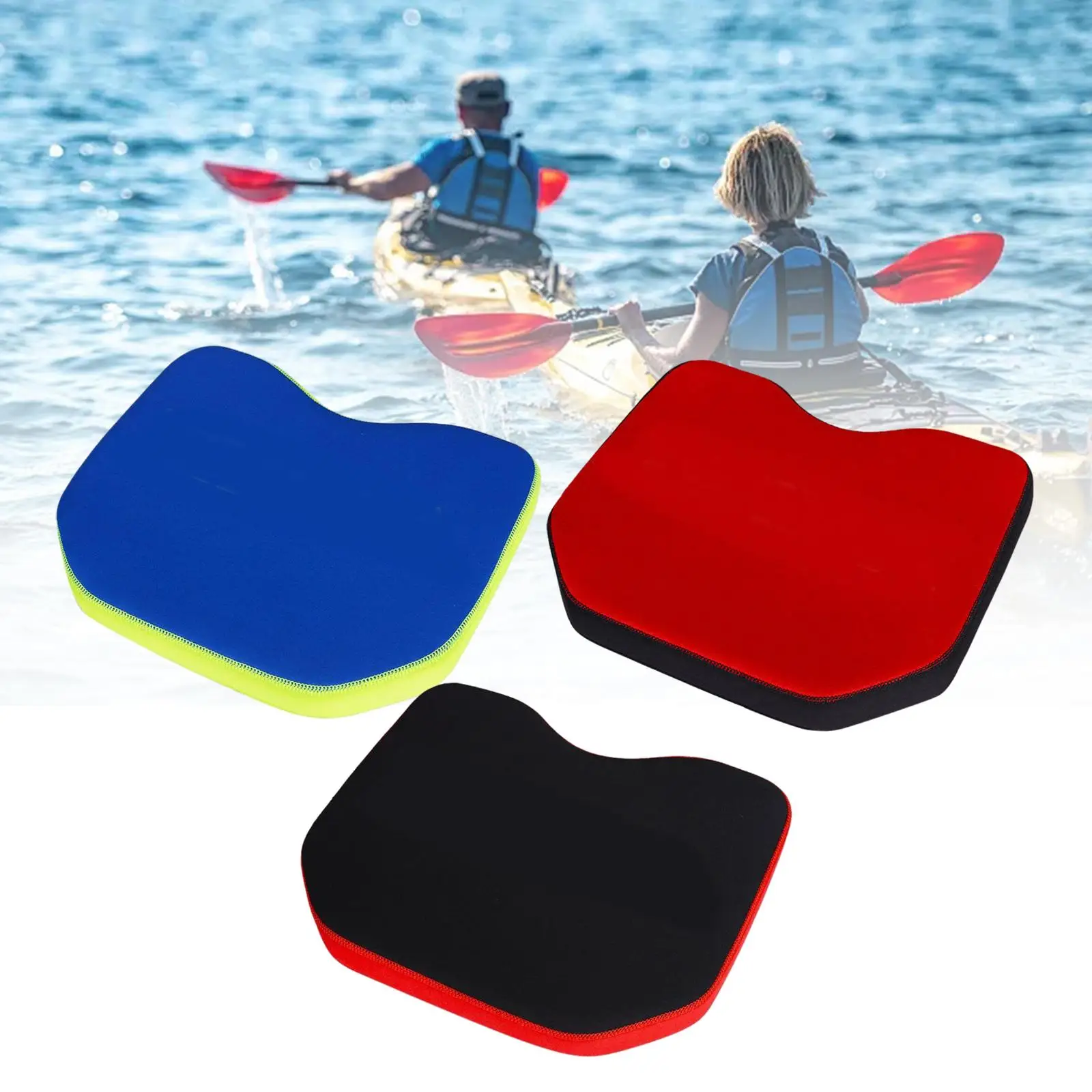 Kayak Seat Pad Soft Pad Comfortable Waterproof Boats Fishing Chair Cushion Cushion Seat for Sports Kayak Camping Fishing Outdoor