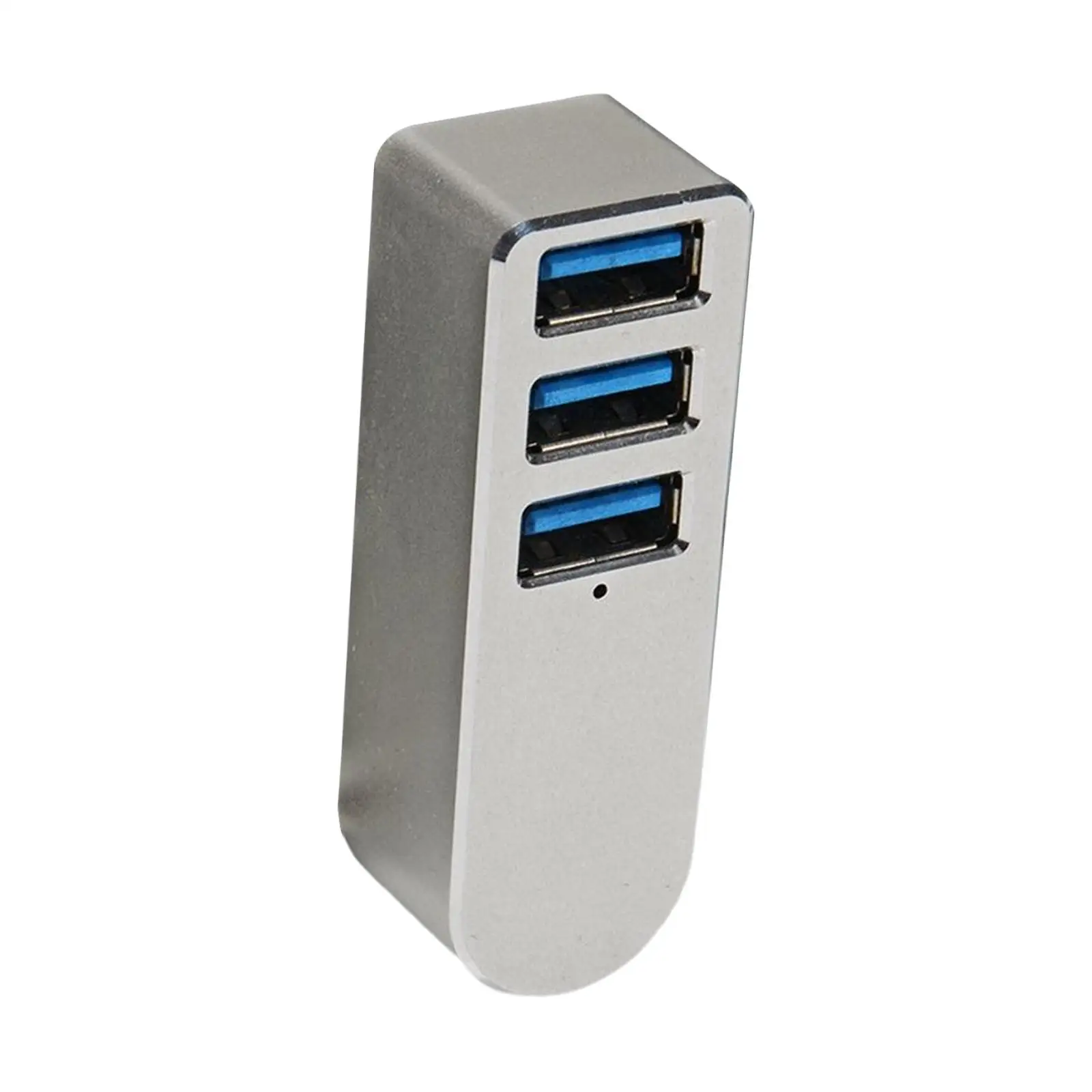 3 Port Mini USB 3.0 Hub 270 Degree Rotatable Extensions Station Spare Parts for Notebook
