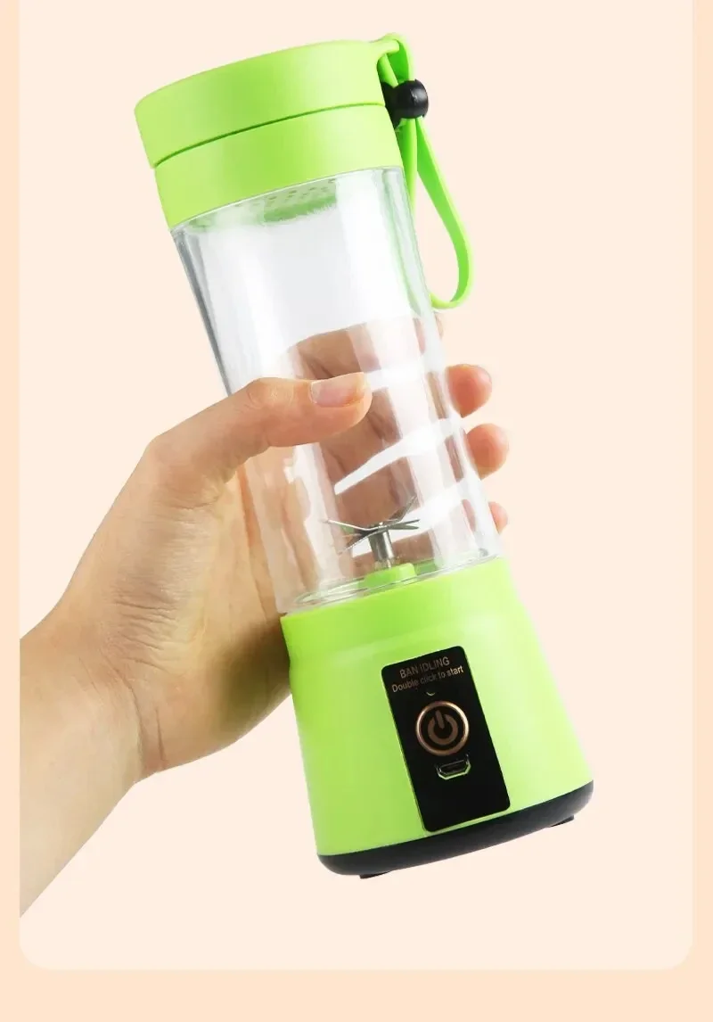 Title 8, Portable Fruit Juice Blenders Summer Personal E...