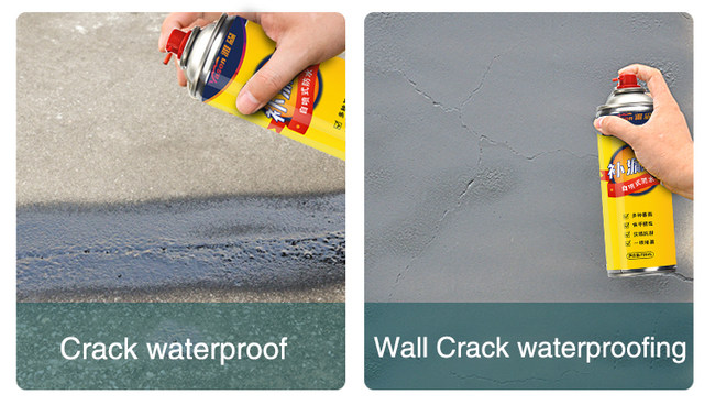 Waterproofing leak- repairing spray Roof trap leak-proof exterior wall roof  roof polyurethane spray