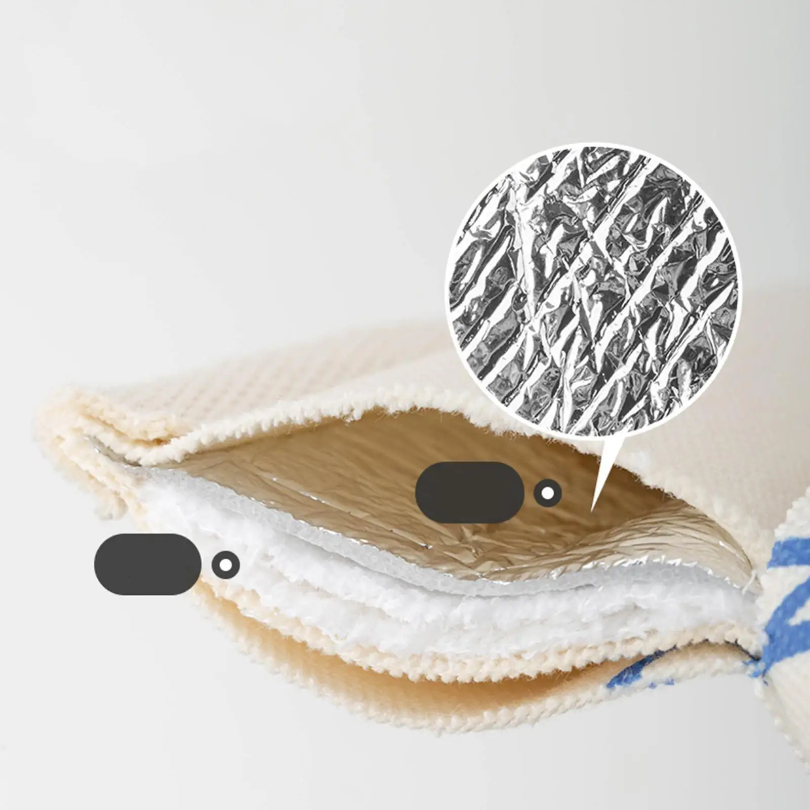 Gloves for Steamer Garment Foldable Portable Ironing Board Padded Cover