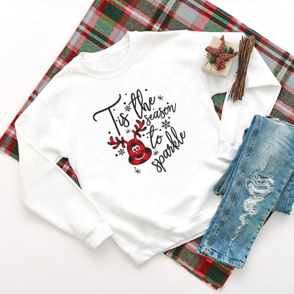 meninas Xmas Party Outfit, streetwear, retro Hoodie