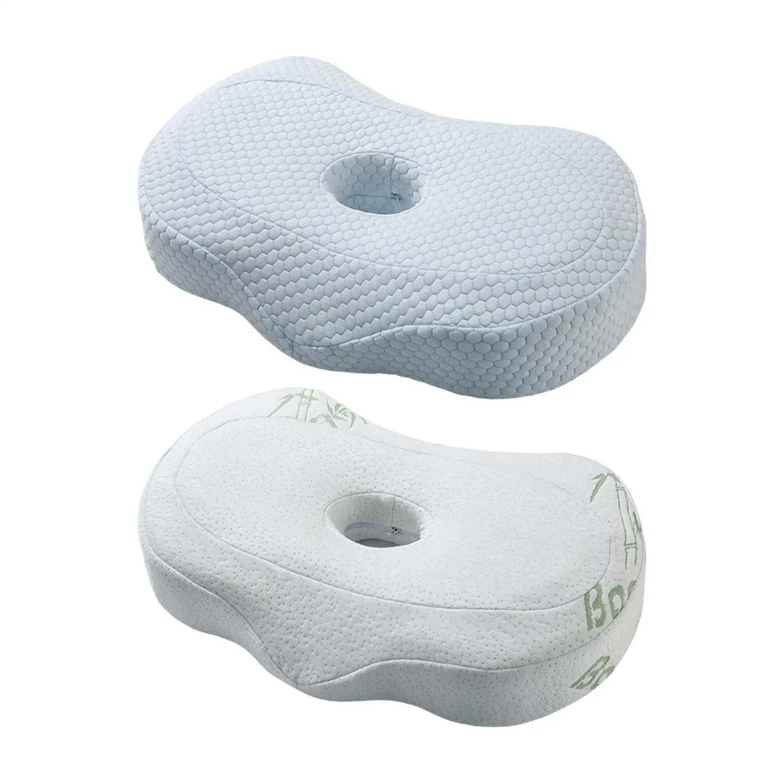 Memory Foam Pillow ear Piercing Pillow for Camping Backpacking Outdoor Sport