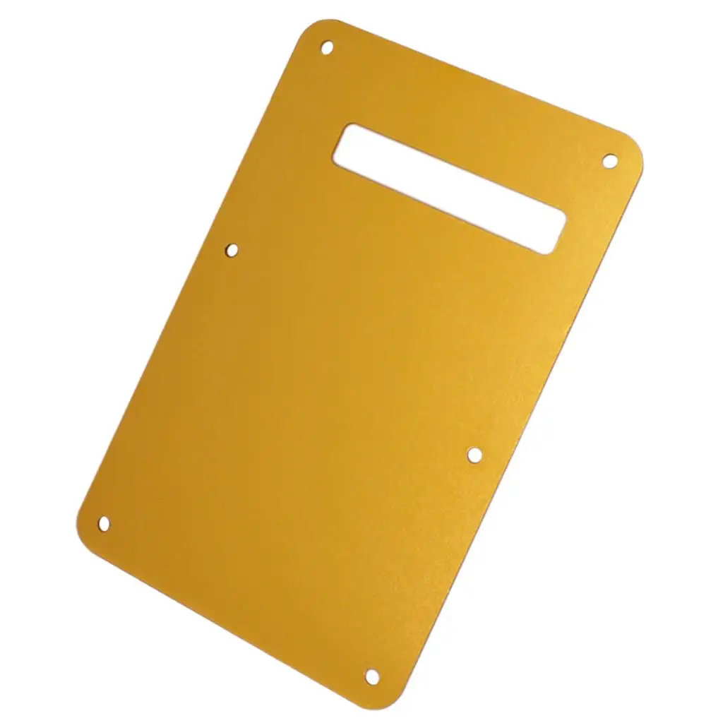 Metal Electric Guitar Tremolo Cavity Cover Back Plate 143 x 92mm, Gold