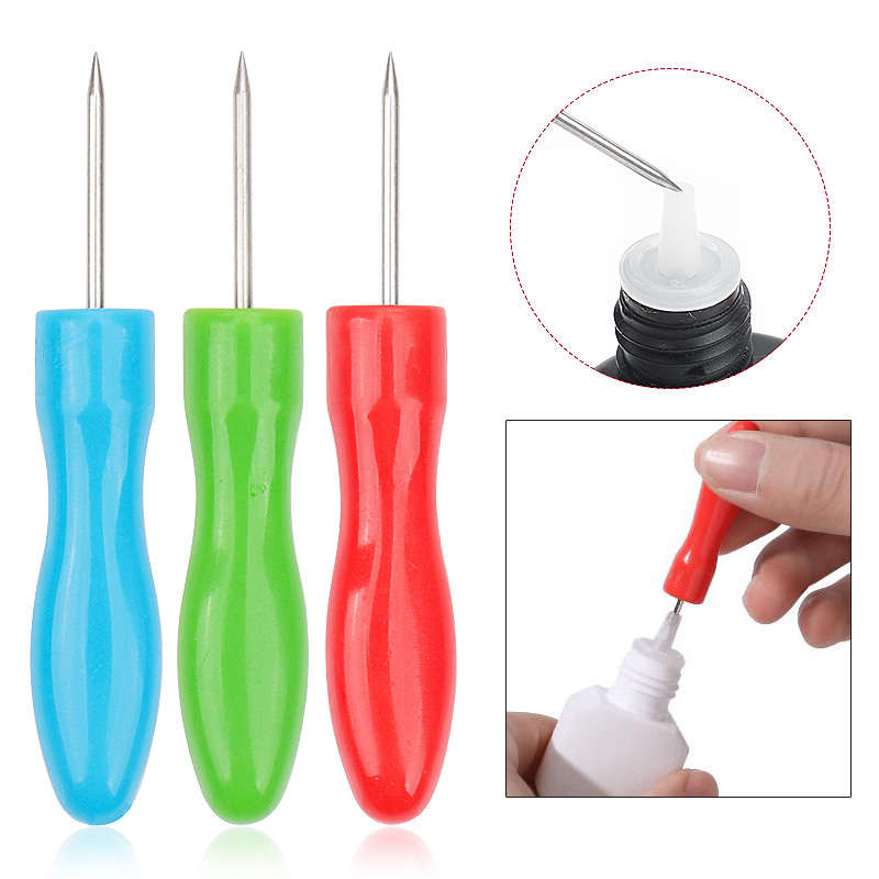 Best of 5 / 10 Pcs Eyelash Glue Bottle Blocking Needle Lash Extension Makeup Tool Accessories Glue Bottle Plug Prevent Clogging Needle Reviews & Tips