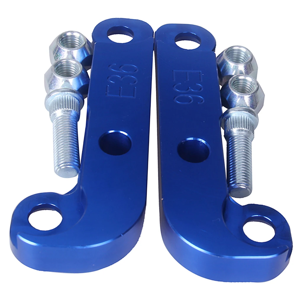 Blue Car  Lock Adapter Increase Wheel Turn Angle 25% for E36