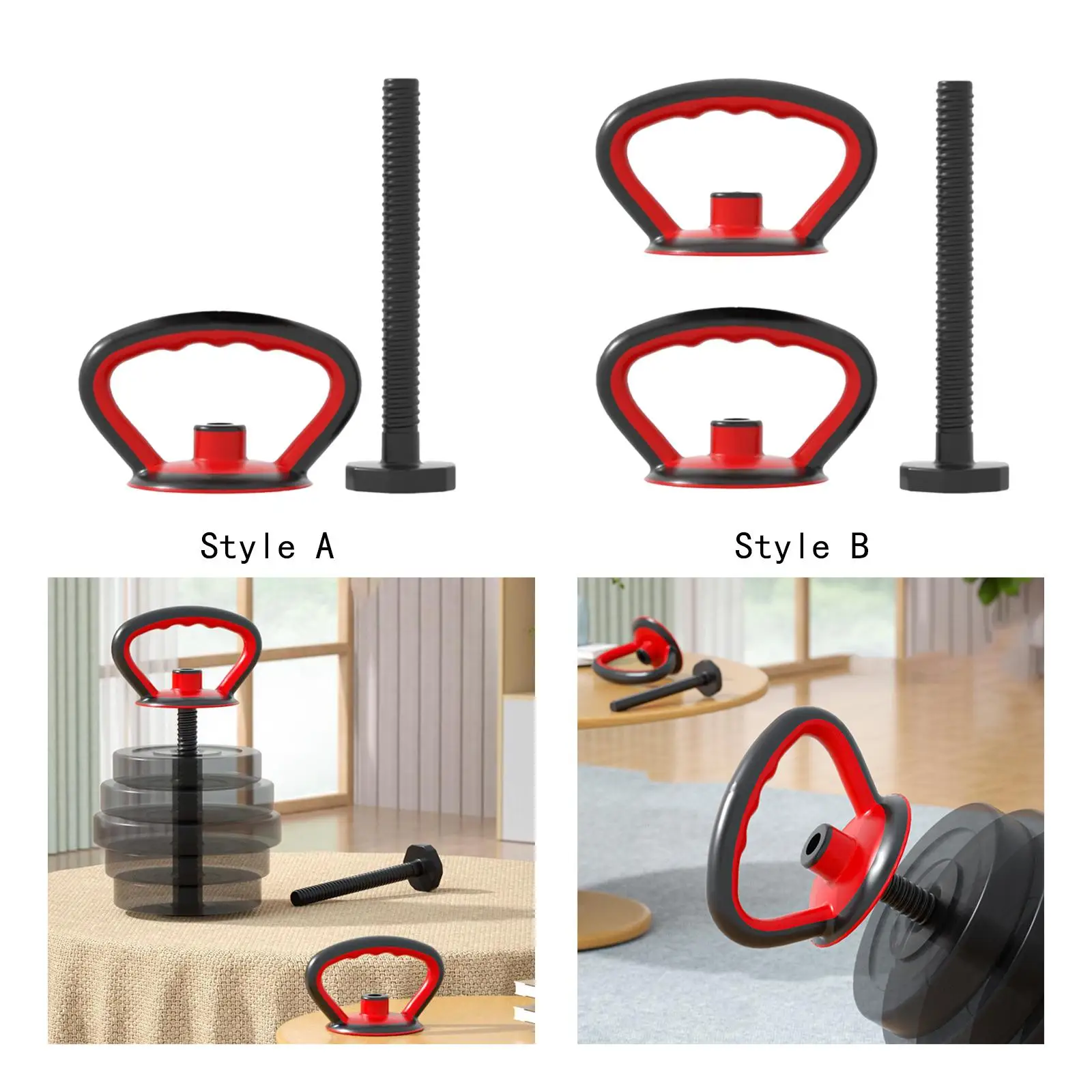 Kettlebell Handle Weight Grip Multifunctional Equipment Easy Carry Adjustable