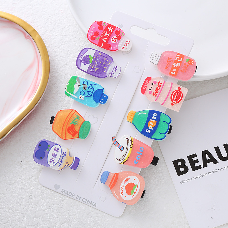 50/100 Stück/Set Bunte Kinder-Haarspangen Set Großpackung Multi-Style Ausgehöhlte Stern-Schnappspangen Rutschfeste Baby Mädchen Jungen Haaraccessoires – Detail 3
