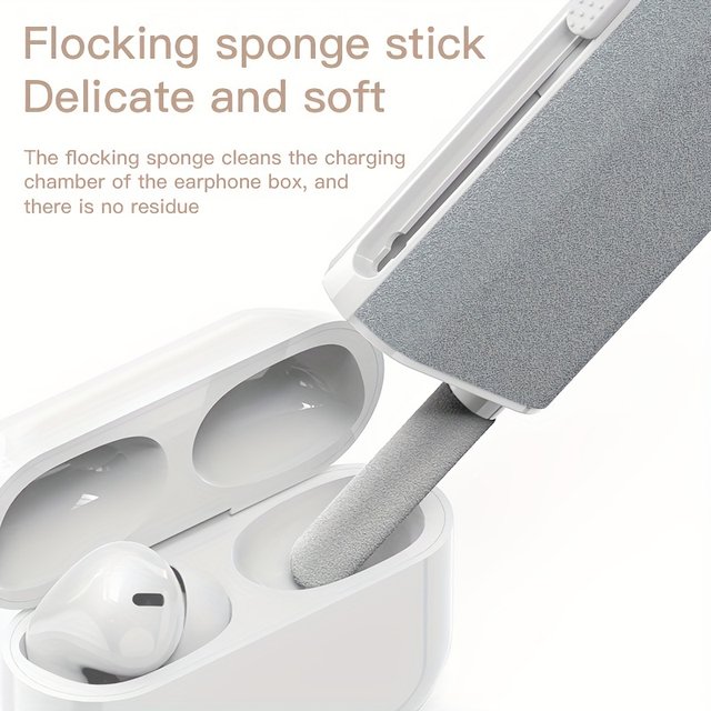 Kit De Nettoyage Téléphone 17 Pièces Cobee - Brosses Ports USB-C, Haut-parleurs Et Bouchons Anti-poussière