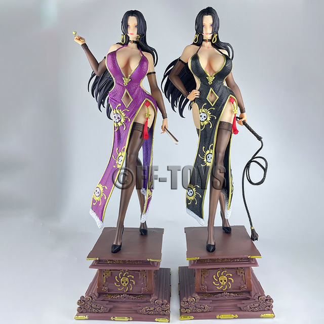 50cm Anime One Piece Boa Hancock Figure with Cheongsam Sexy