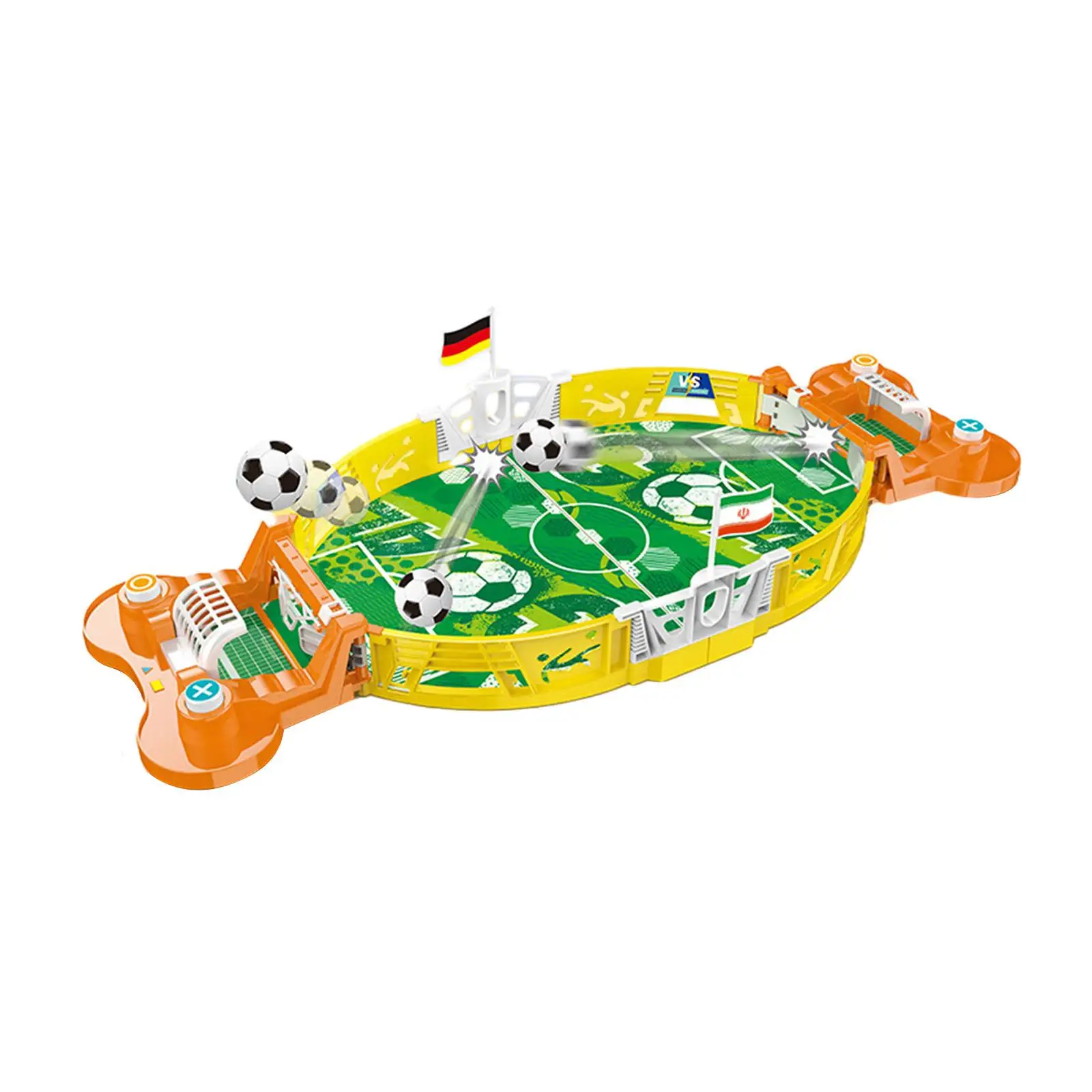 Tabletop Football Game Toy Mini Interactive Foosball Game for Family Game Boys Girls Entertainment Children Party