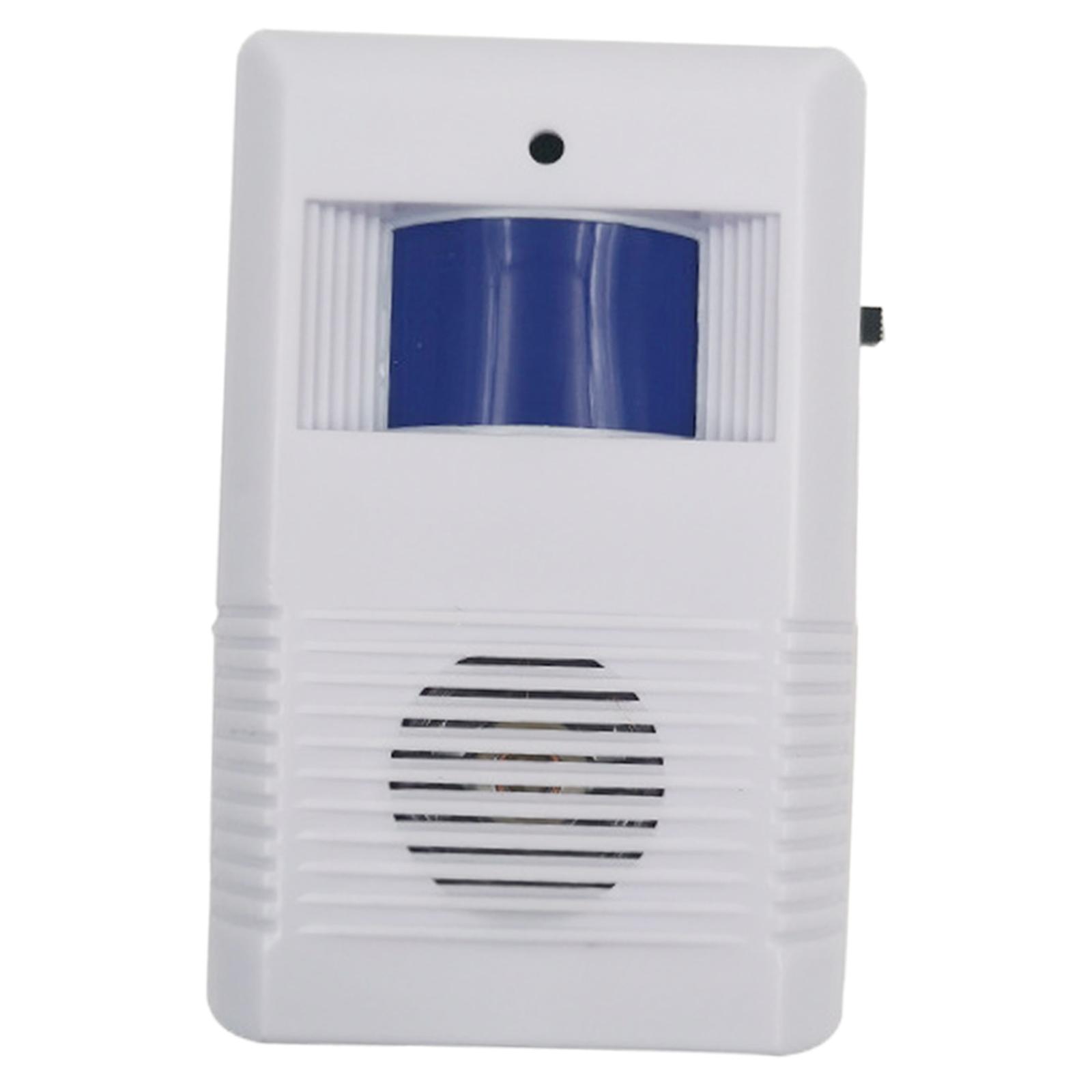 Wireless Motion Sensor Doorbell Alarm Door Bell Alert Detector Chime for Driveway Indoor