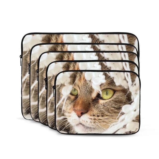  Laptop Case Cute Animal Cat Fish Laptops Sleeve