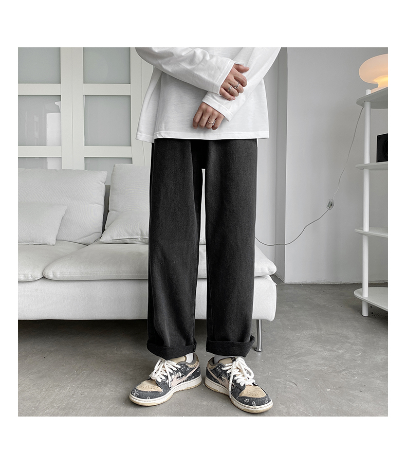 Title 11, 2024 New Streetwear Baggy Jeans Men Korean Fash...