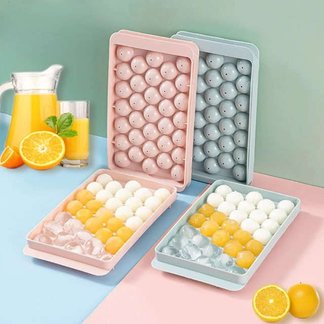 20 Cavity Small Round Ball Shape Ice Cube Tray Mold Ice Cream Chocolate  Tools Kitchen Gadgets Dining Bar Accessories Supplies 
