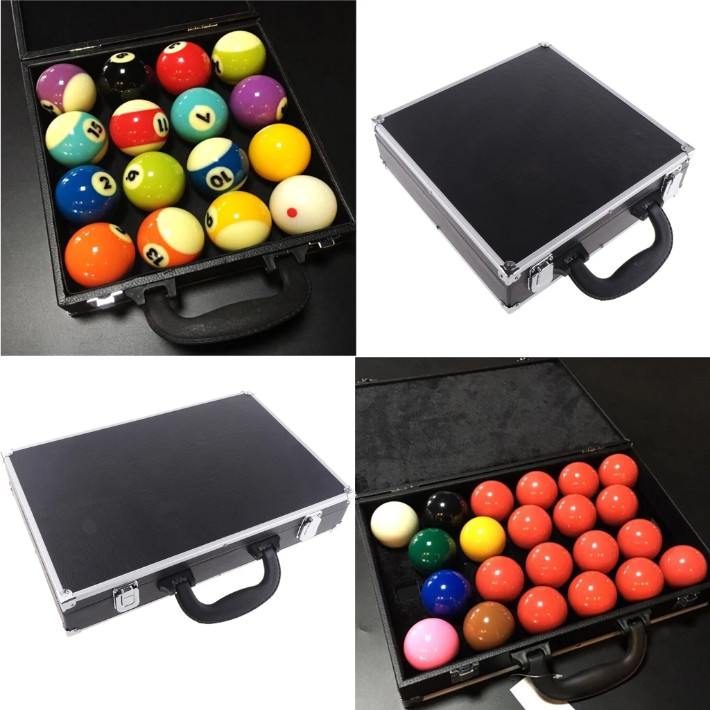 Billiard Balls Case Carrying Bag Pool Ball Billiard Balls Storage Box