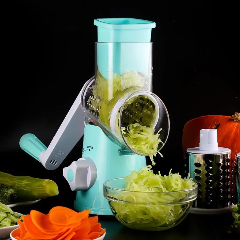 Rotary Hand Manual Spiral Cutter Vegetable Fruit Spaghetti Vegetable Cutter Vegetable Slicer Potato Carrots