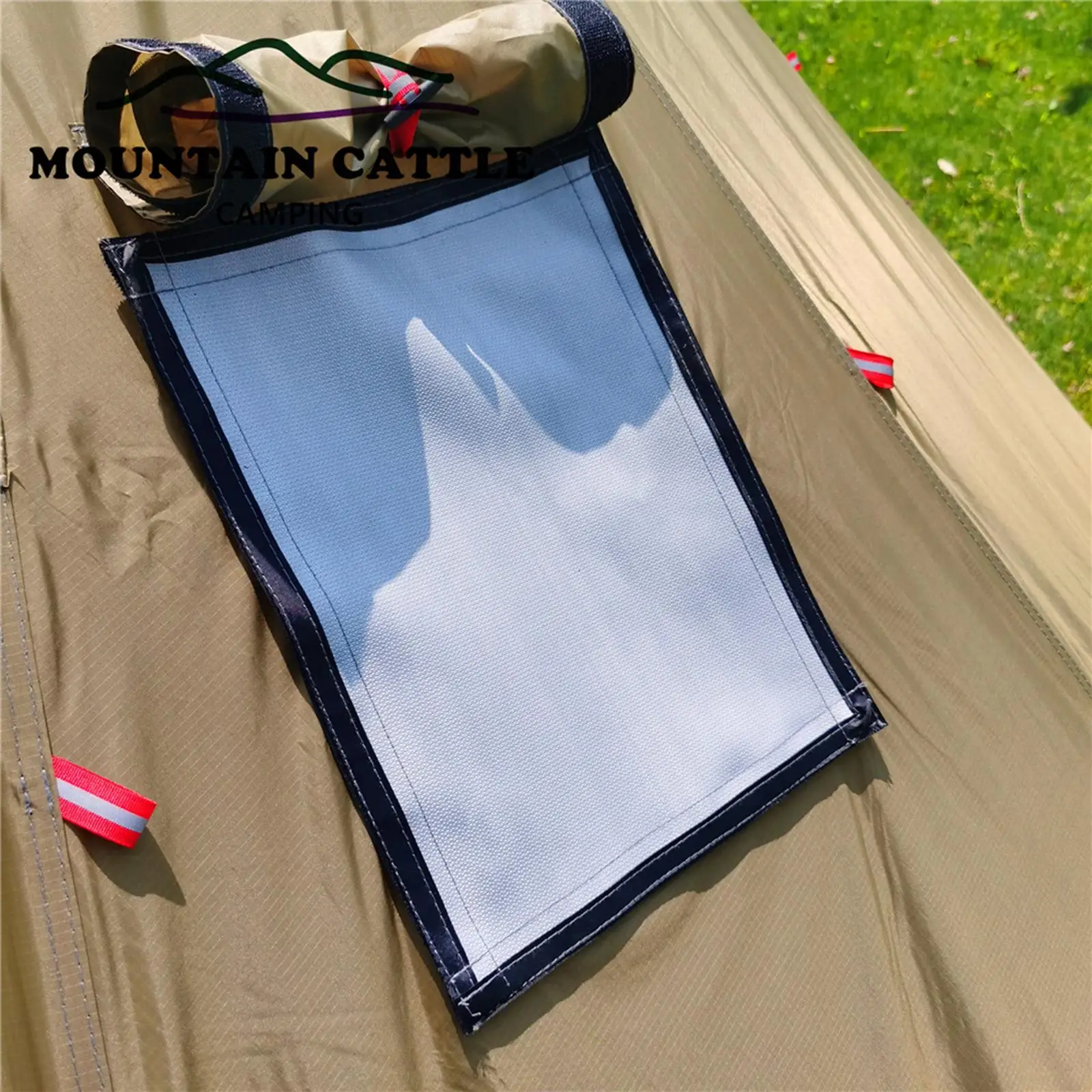  Stove Smoke Flushing Chimney Stove Tailorable Heavy-Duty Tent Resistant for Camping Mountaineering