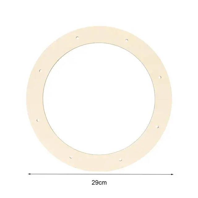 10pcs 7.5cm Wood Rings Wooden Rings Circles for DIY Pendant Connectors  Jewelry Making Wedding Christmas Decor