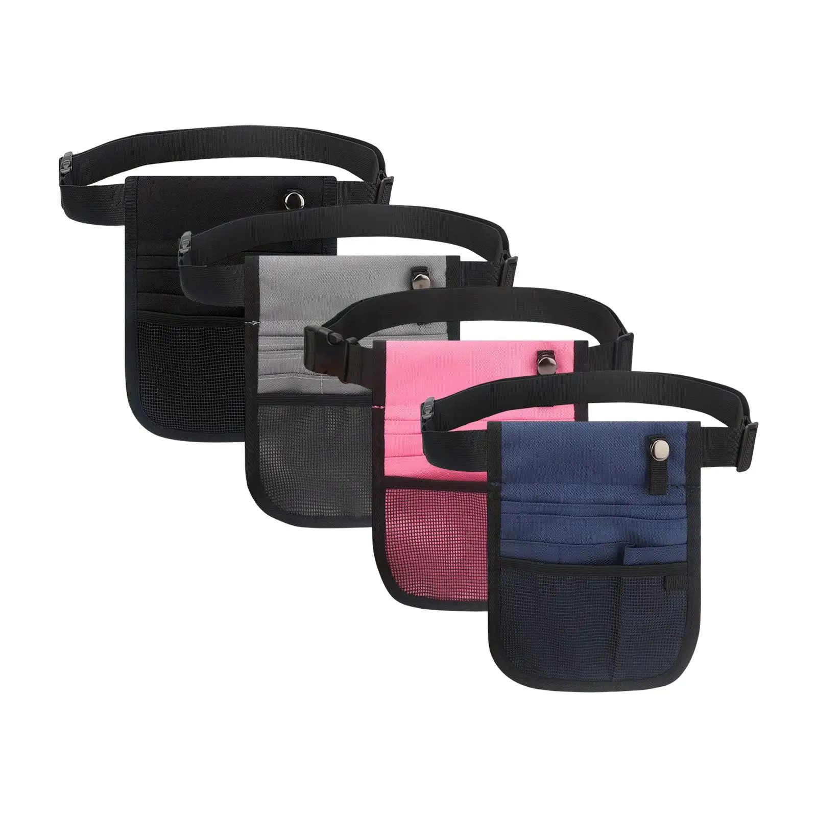 Nurse Organizer Belt Waist Bag Storage Case Multiple Pocket Nursing Bag
