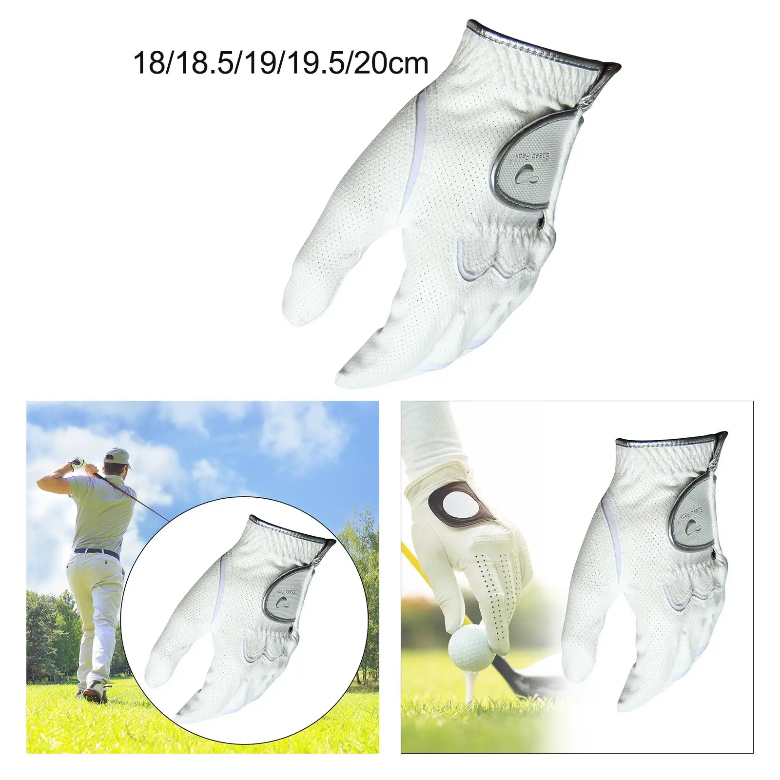 Left Handed Golfer Golf Glove Adults Glove for Camping Fishing Golf Swing