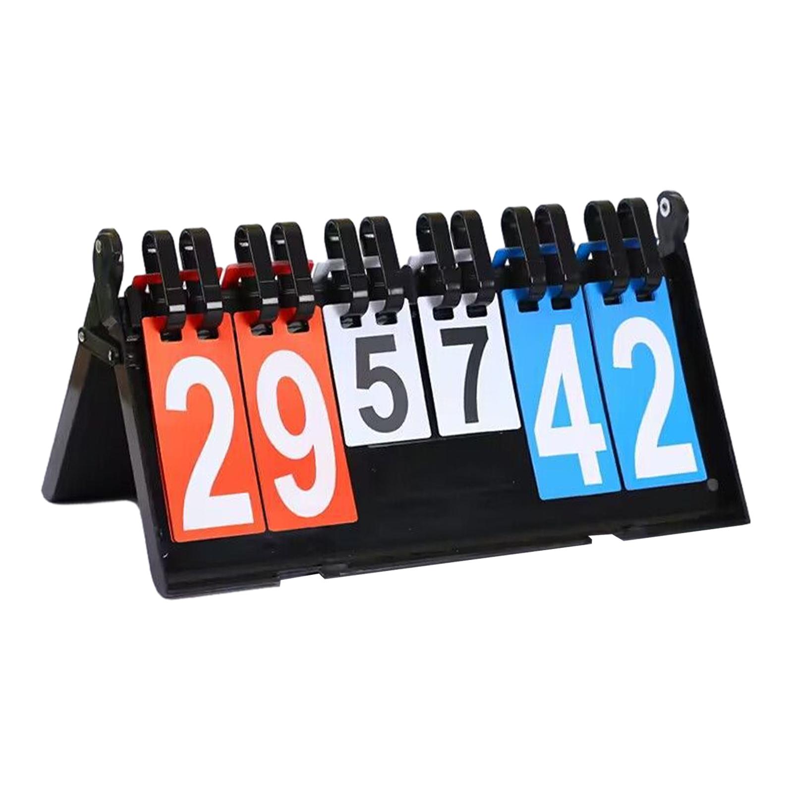 Flip Score Board Table Scoreboard for Competition Pingpong Ball Table Tennis