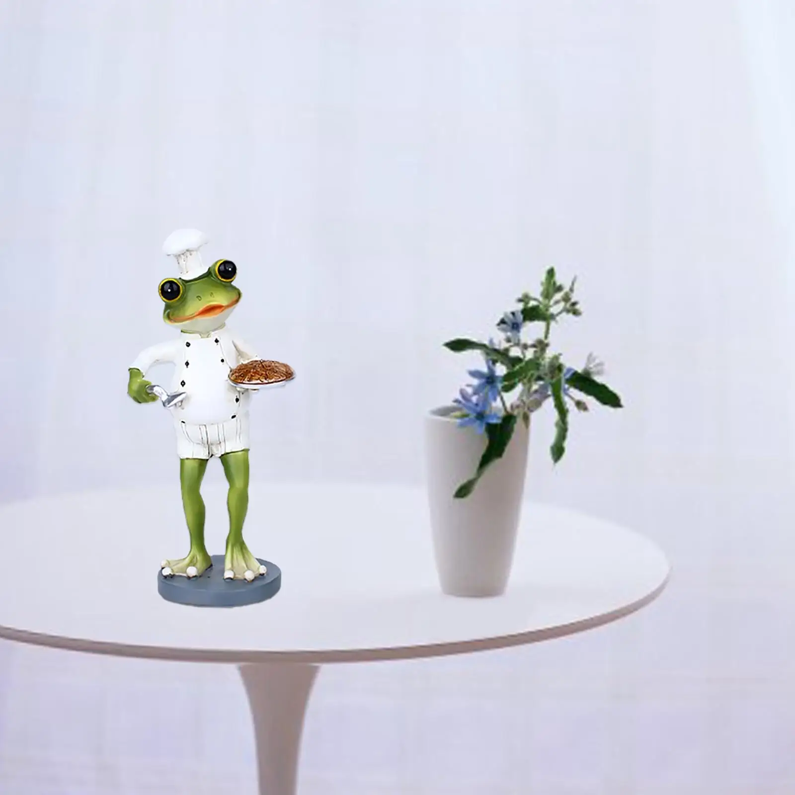  Figurine Frog Statue Furnishing Articles for Home Decorative