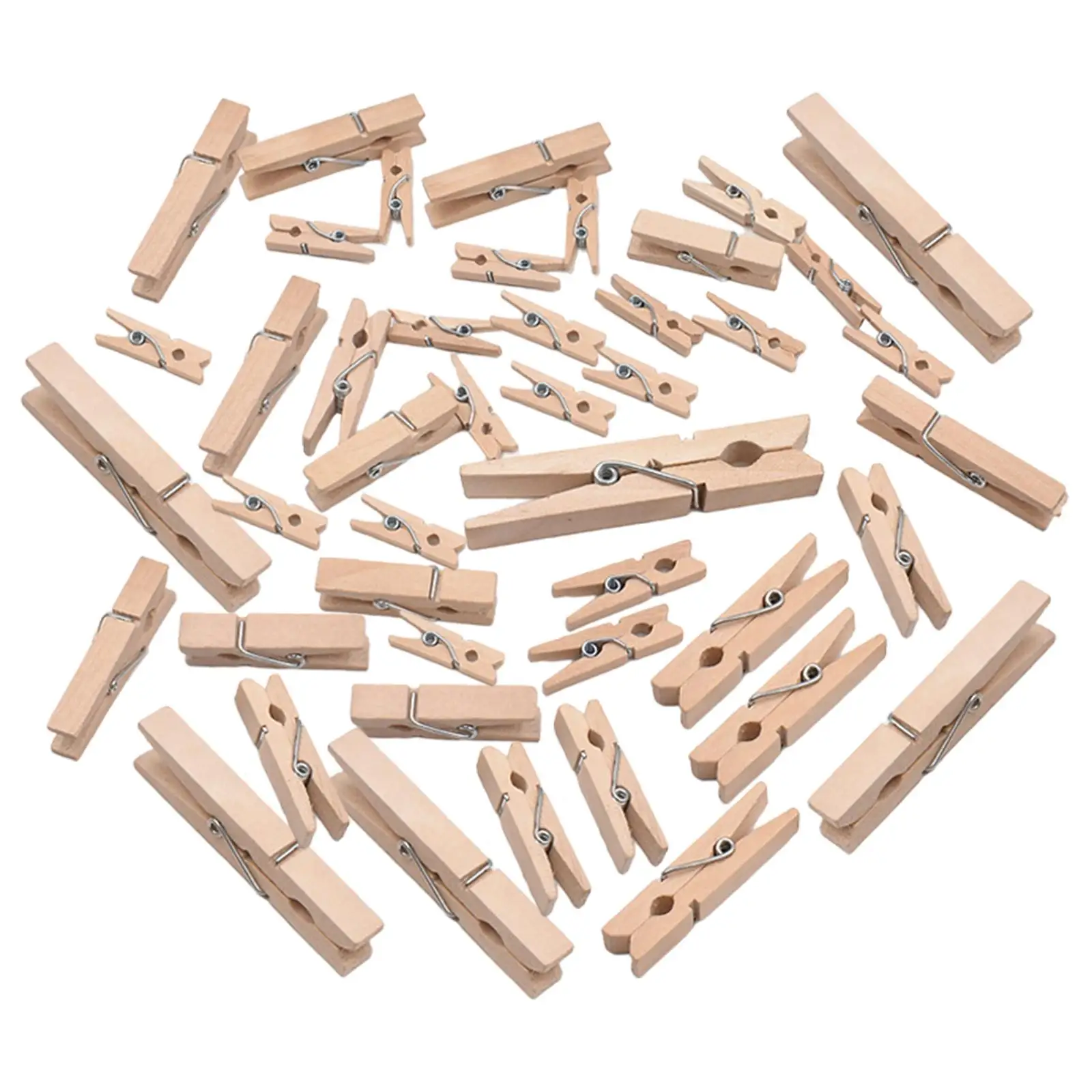 150 Pieces Mini Wood Clothespins, Wall Hanging Pictures Decorative Photo Wall Small Craft Wooden Clips for Arts & Crafts Photos