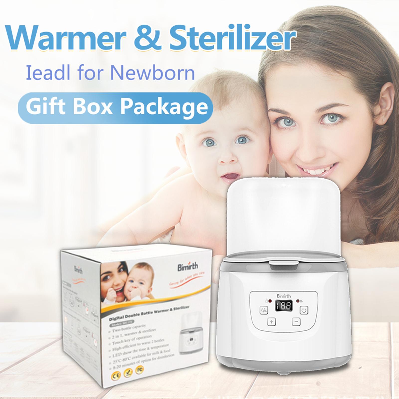 4 in 1 Baby Bottle Warmer 400W Adjustable Bottle Warmer for Most Bottle Milk Holiday Gifts