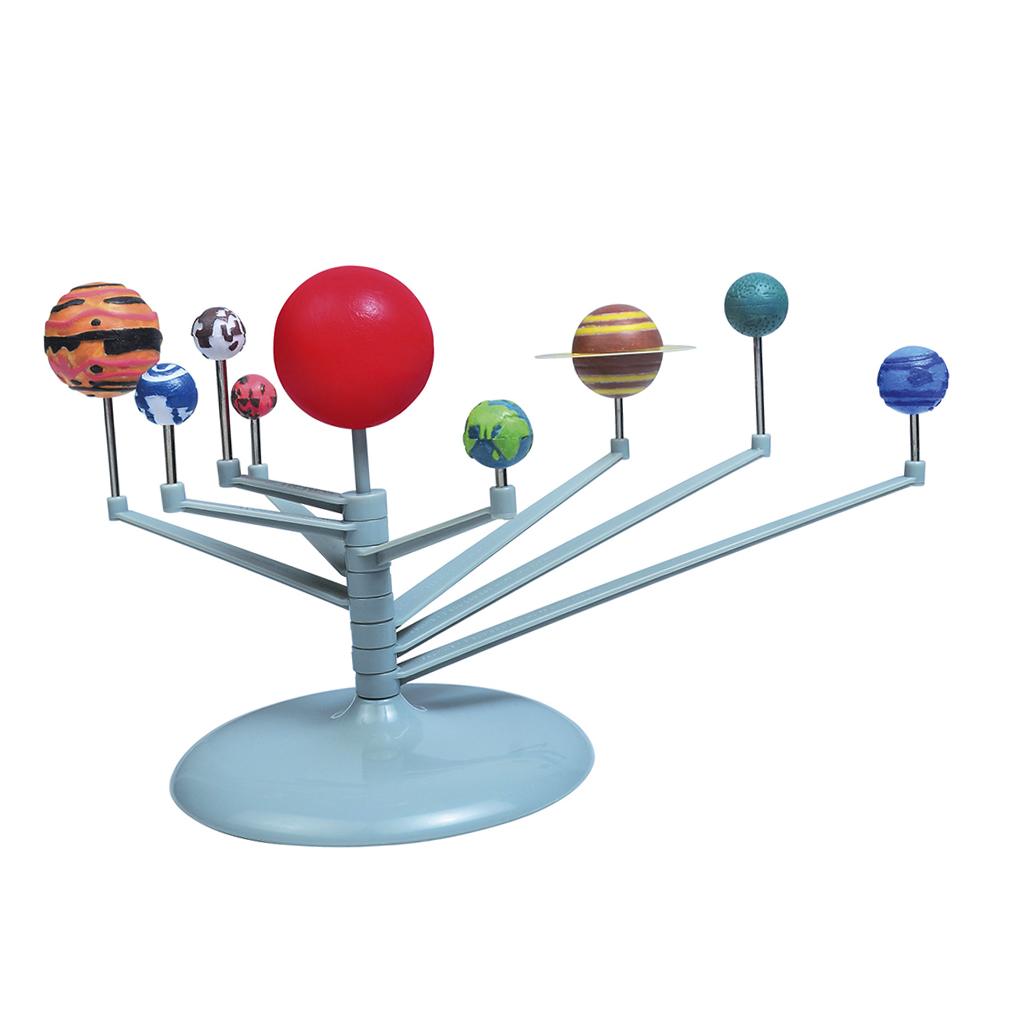 DIY Solar System Planetarium Assembly Model Kids Educational Toy