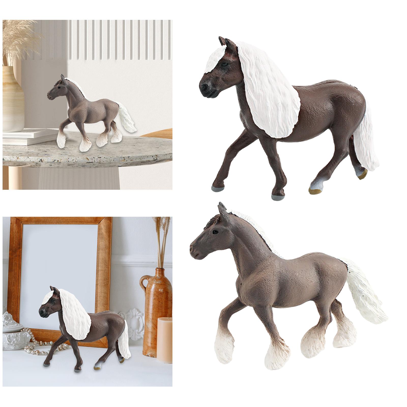 Animals Figures Simulation Horse Party Favors Educational Learning Toy Horse Toys for Desktop Decor Cake Toppers Ornament Family