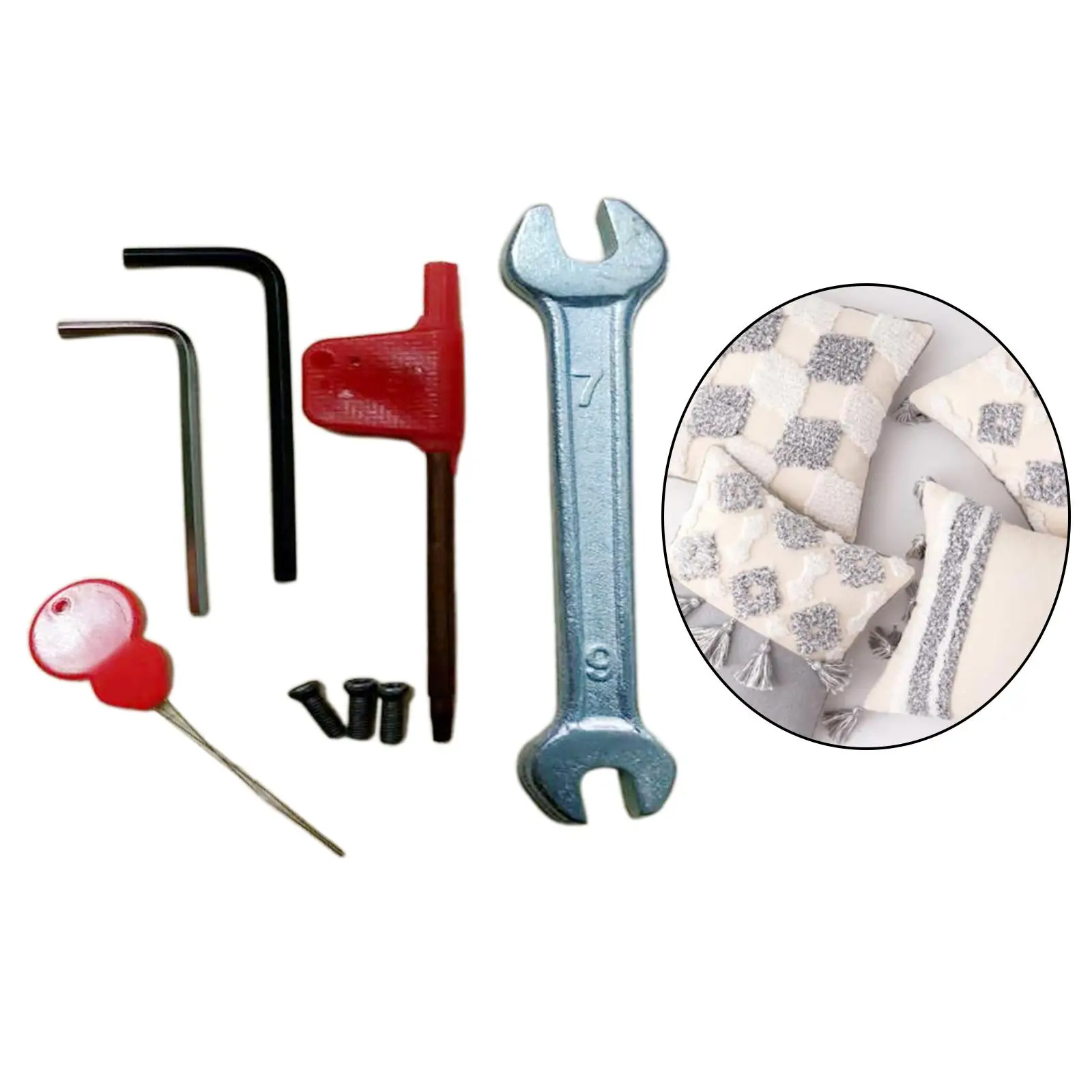 Durable   Tool Set Home Rugs Embroidery Knitting Making Craft DIY Supplies Replacement Accessories
