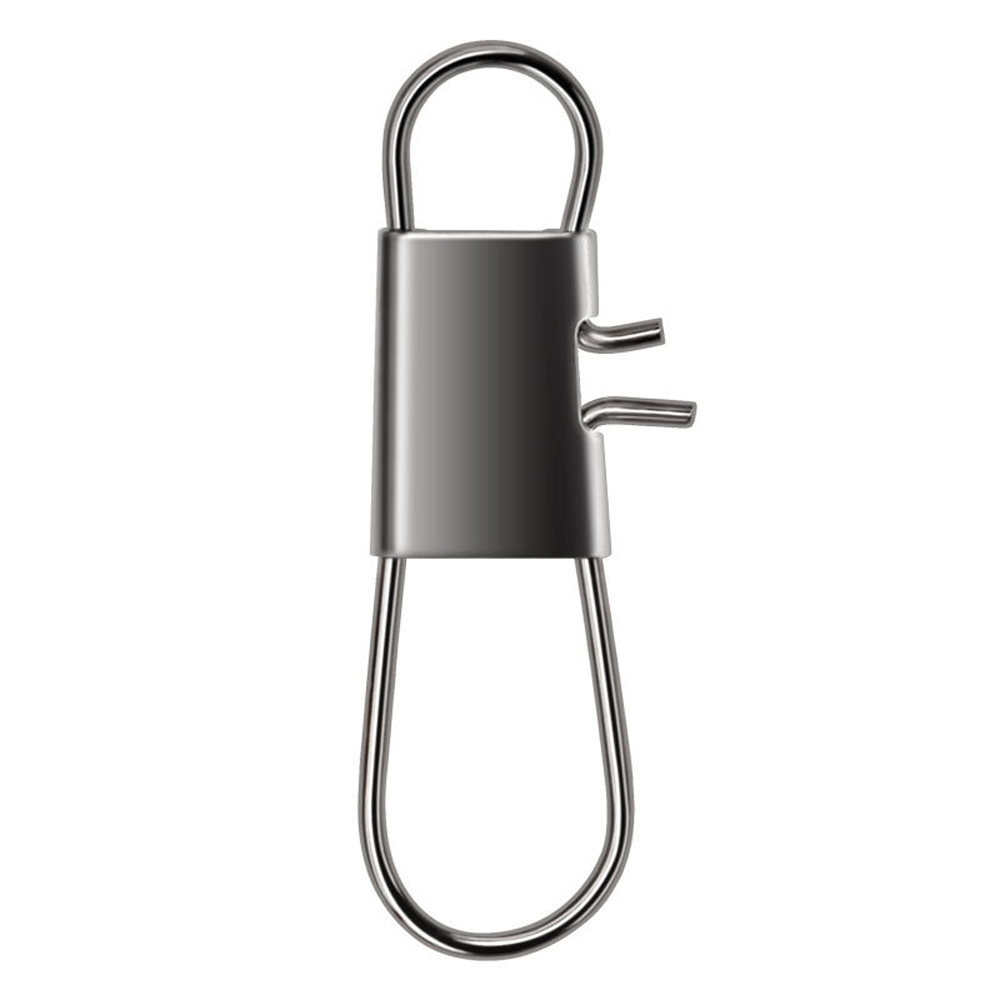 DNDYUJU 50-100 stücke Carbon Stahl Angeln Stecker Angeln Snap Pin Rolling Swivel Angeln Köder Tackle Angeln Haken Werkzeug snap – Detail 7