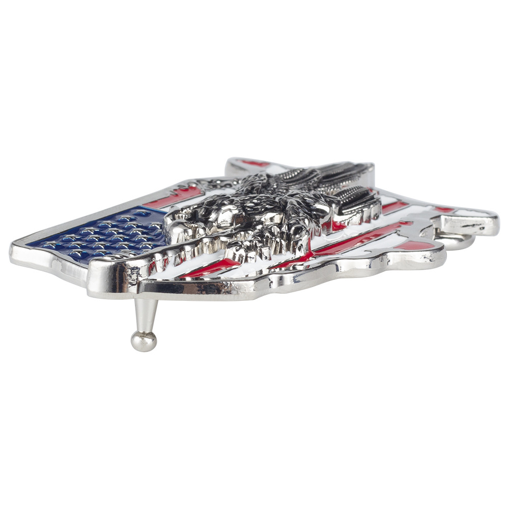 Amerikanischen Karte Gürtel Schnalle Star-Spangled Banner Haliaeetus Leucocephalus – Detail 5