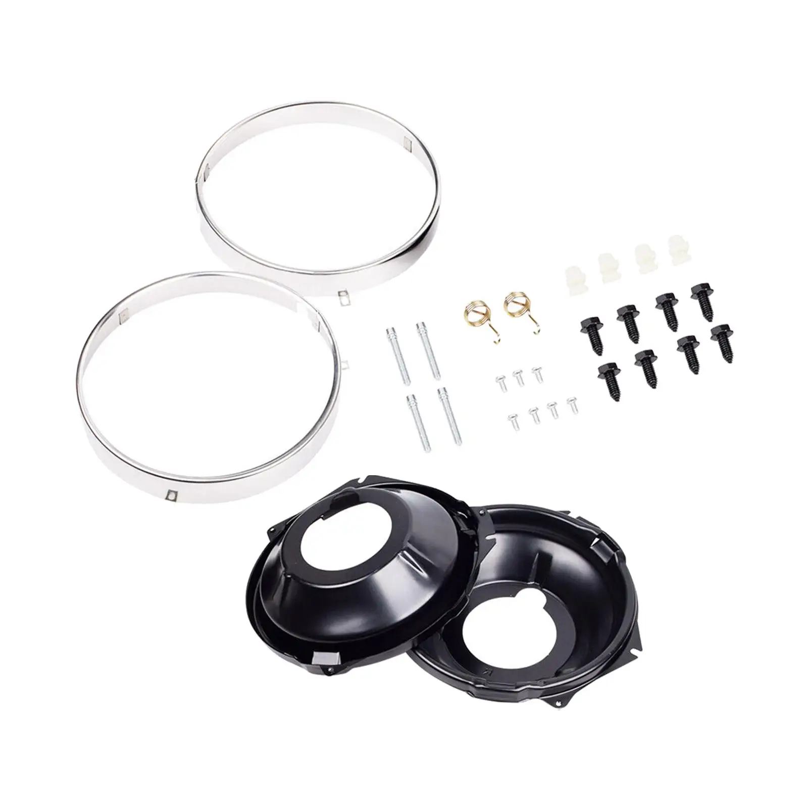 28 Pieces Headlamp Retaining Ring Mounting Bucket Replaces High Performance