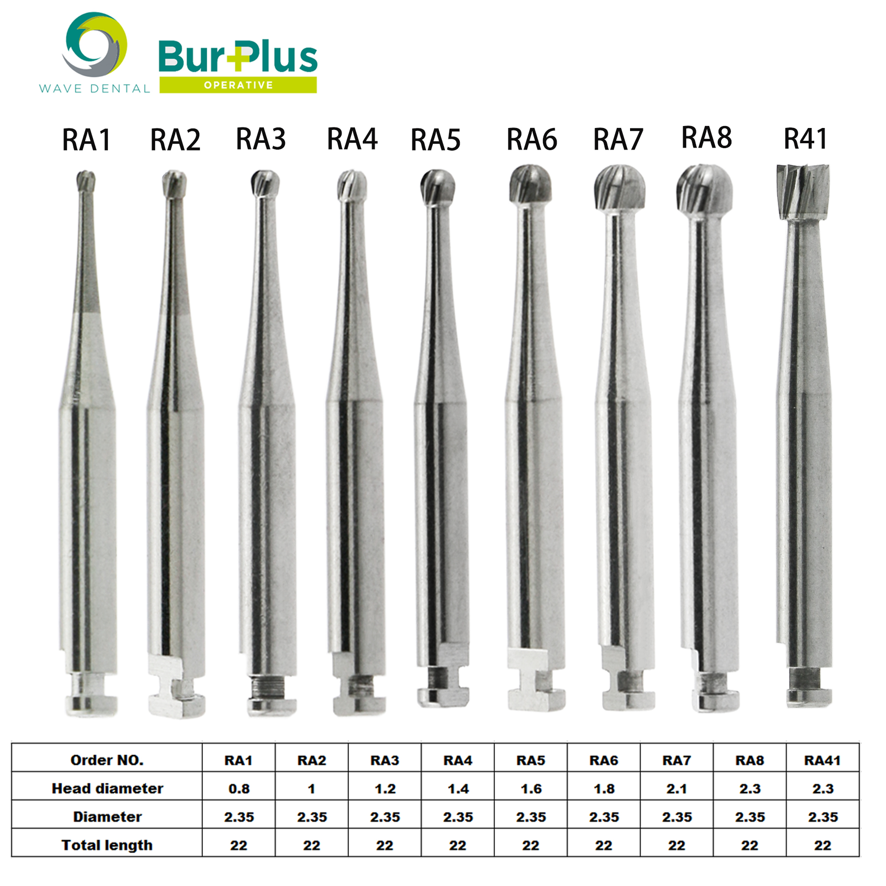 Best of WAVE Dental Burs Tungsten Carbide Dental Bur Low / High Speed HP FG RA TF Dentistry Drills Dentist Tools For Laboratory Reviews & Tips - Image 4