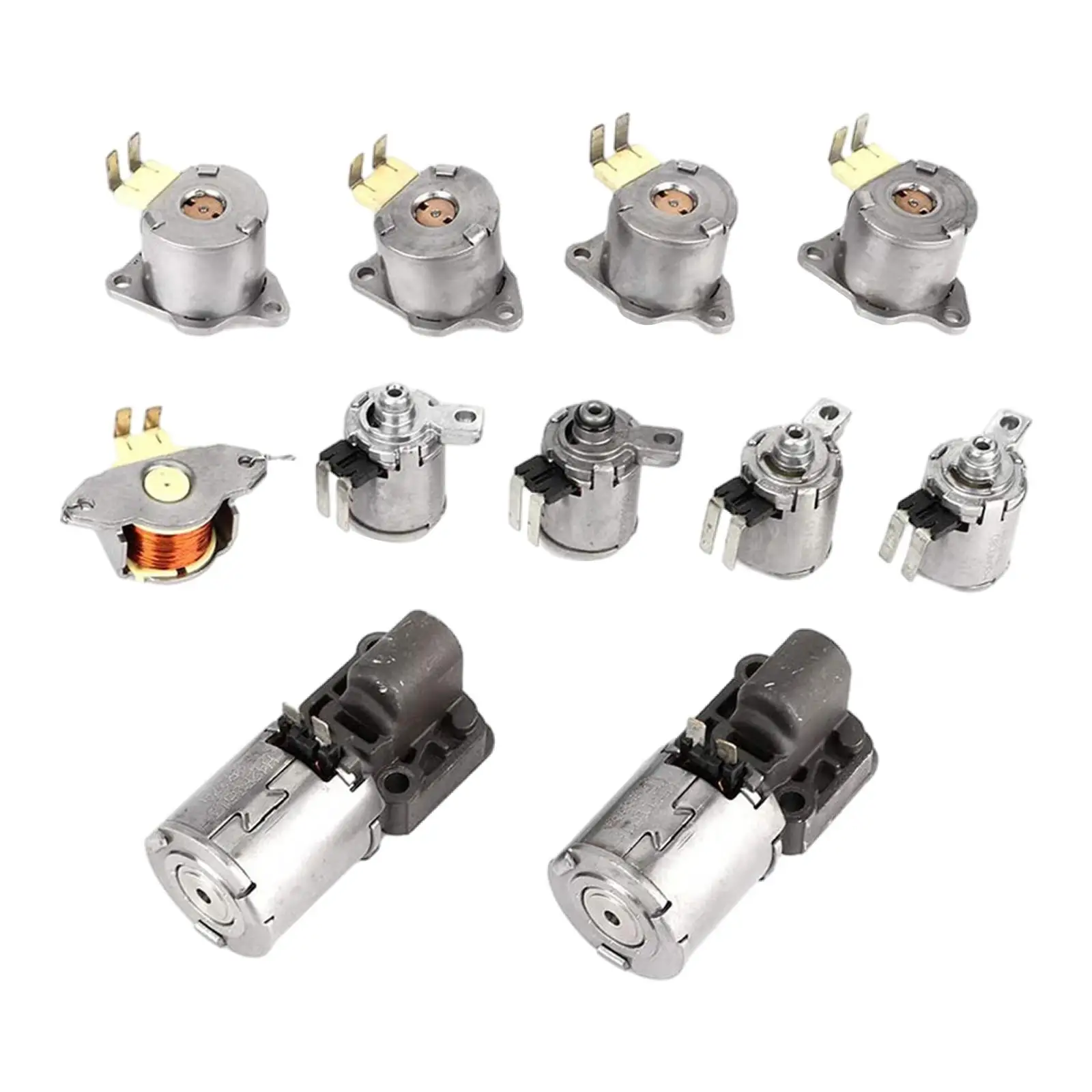 11Pcs Transmission Solenoid Valve for Seat  2.0L Automotive Transmission & Drive Train for Beetle for Caddy Dq250 02E927770AD