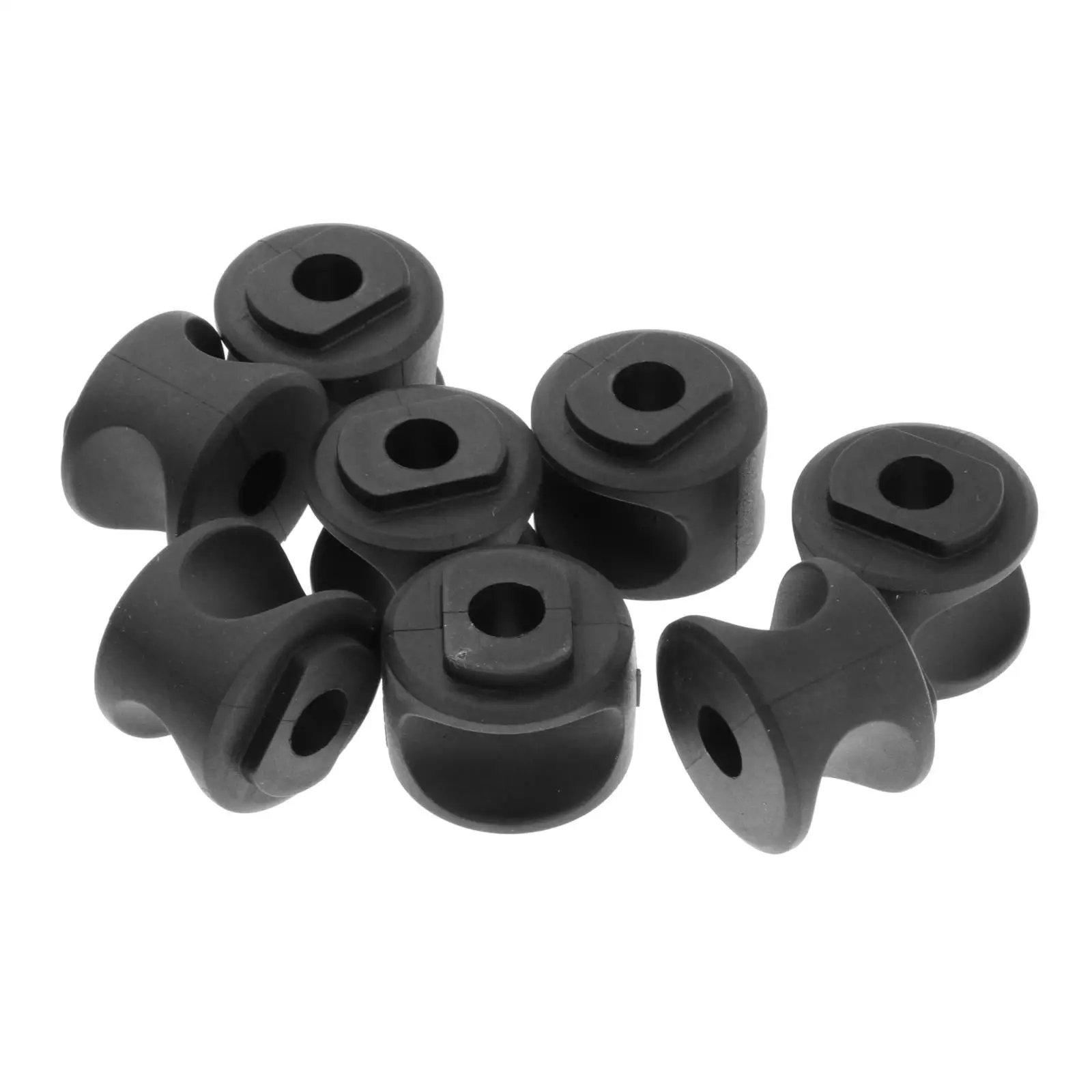8 Pieces Black Rear Stabilizer Support Bushing for 97 05 Sportsman 500