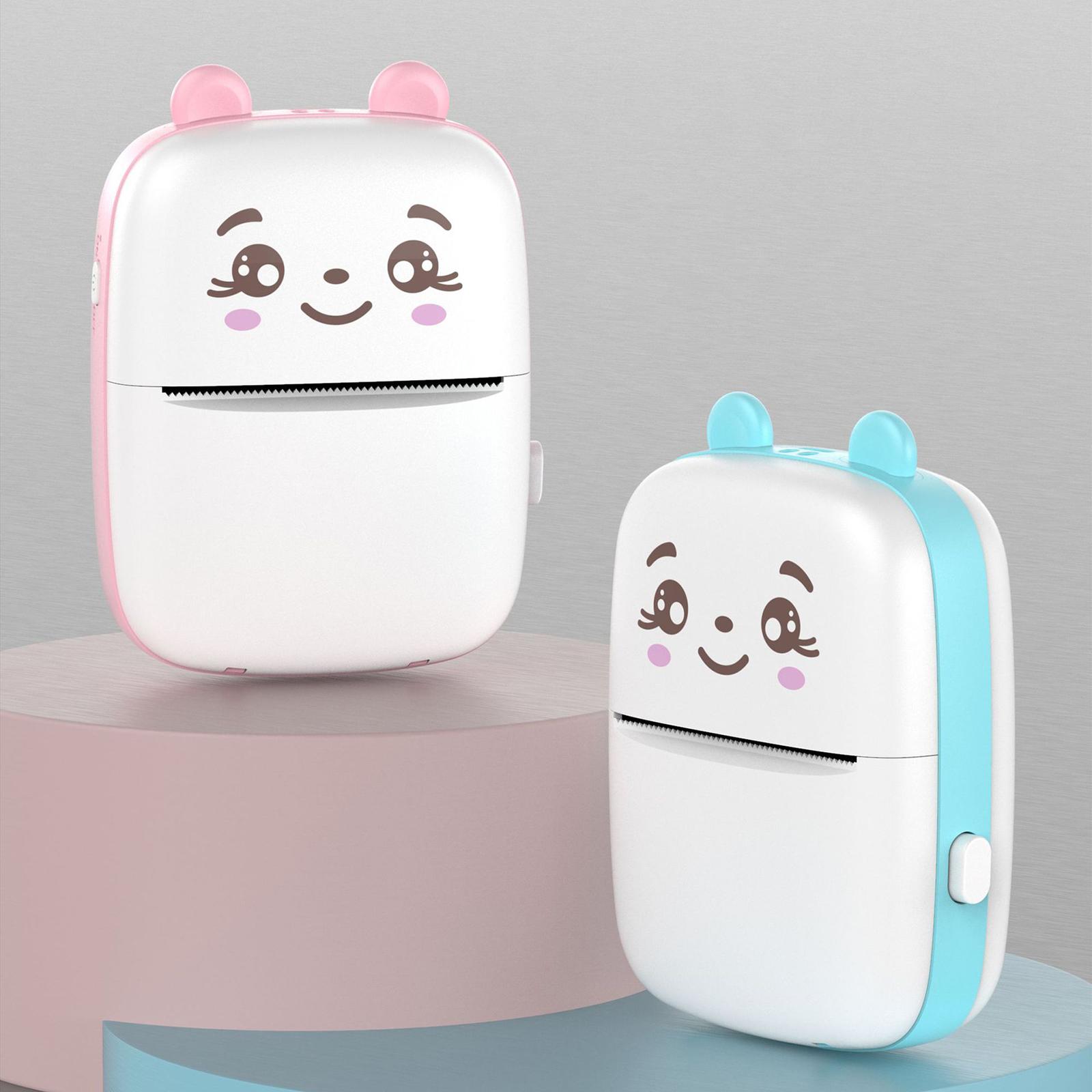 Mini Portable Sticker Printer 200DPI Home Office Use Printer Machine for Labels Pictures Photos