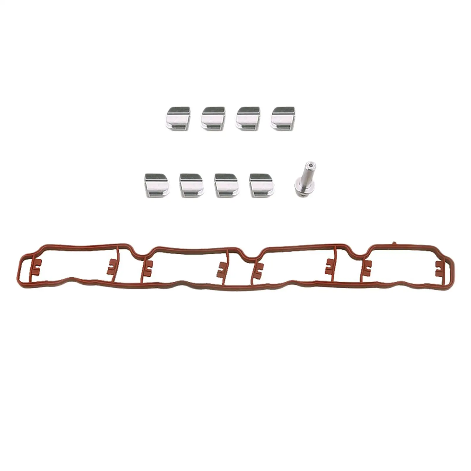 Inlet Intake Repair Kit for Volkswagen 2.0 TFSI Intake Manifold Runner Aluminum Alloy Flap Delete Removal Blanks Kit