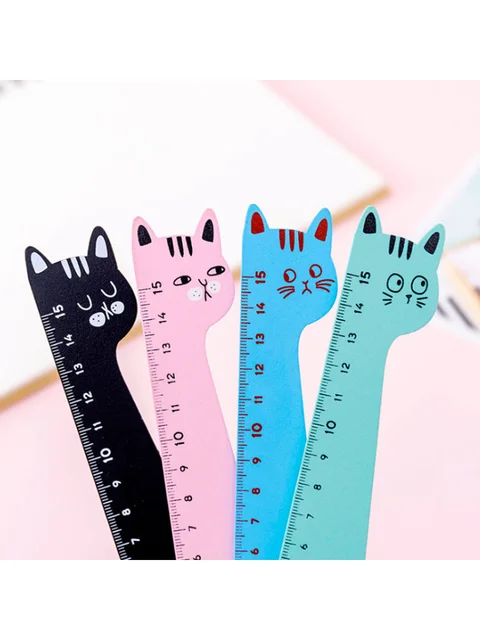 Cat Wooden Rulers – PushCases